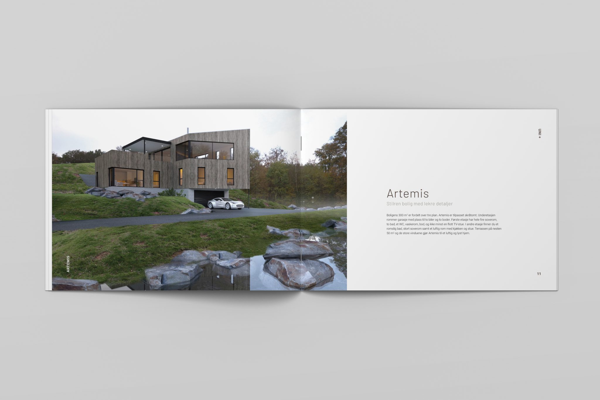 produksjon av katalog for hus av fantastiske osberget