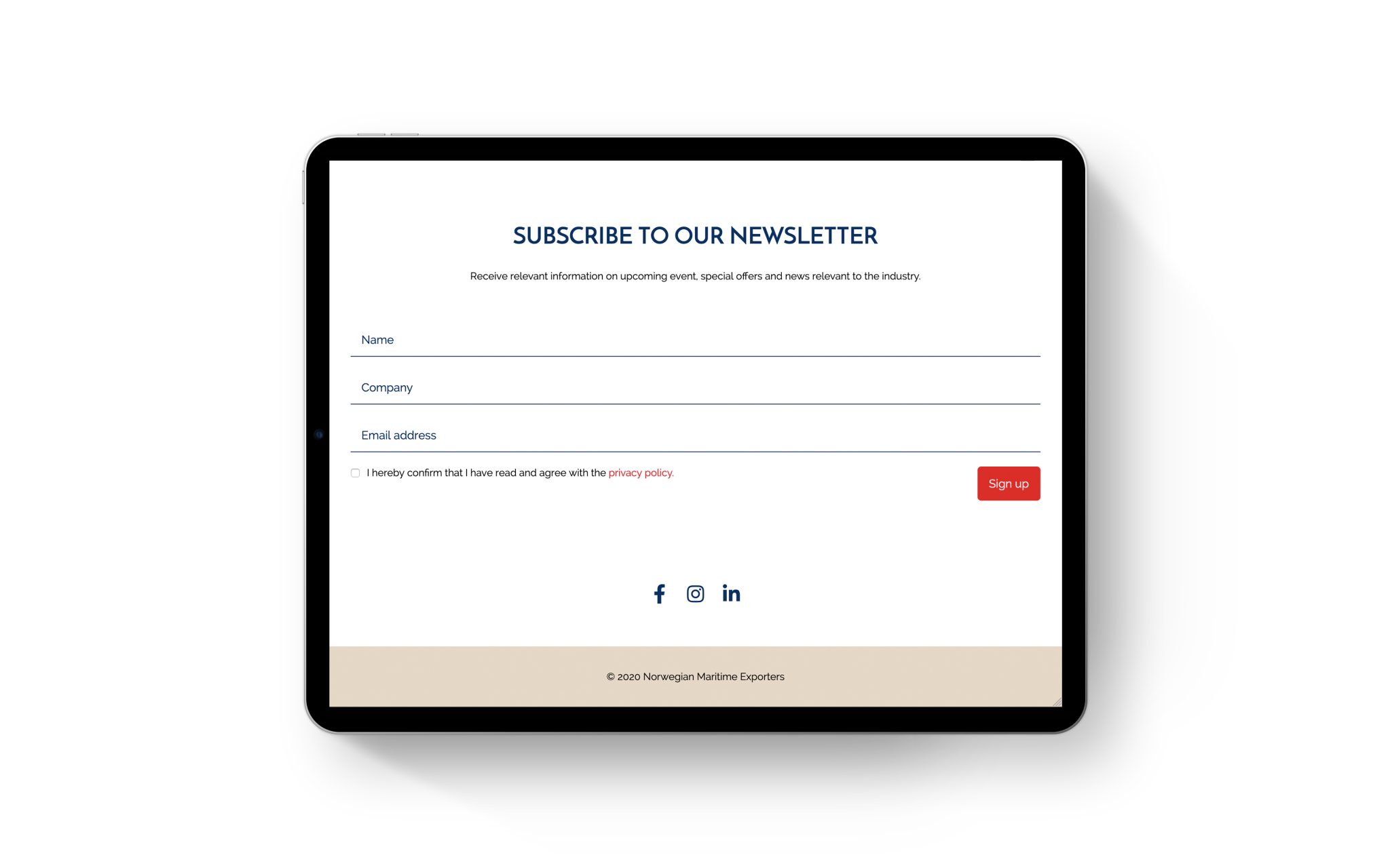 design av nettside for medlemsorganisasjoner