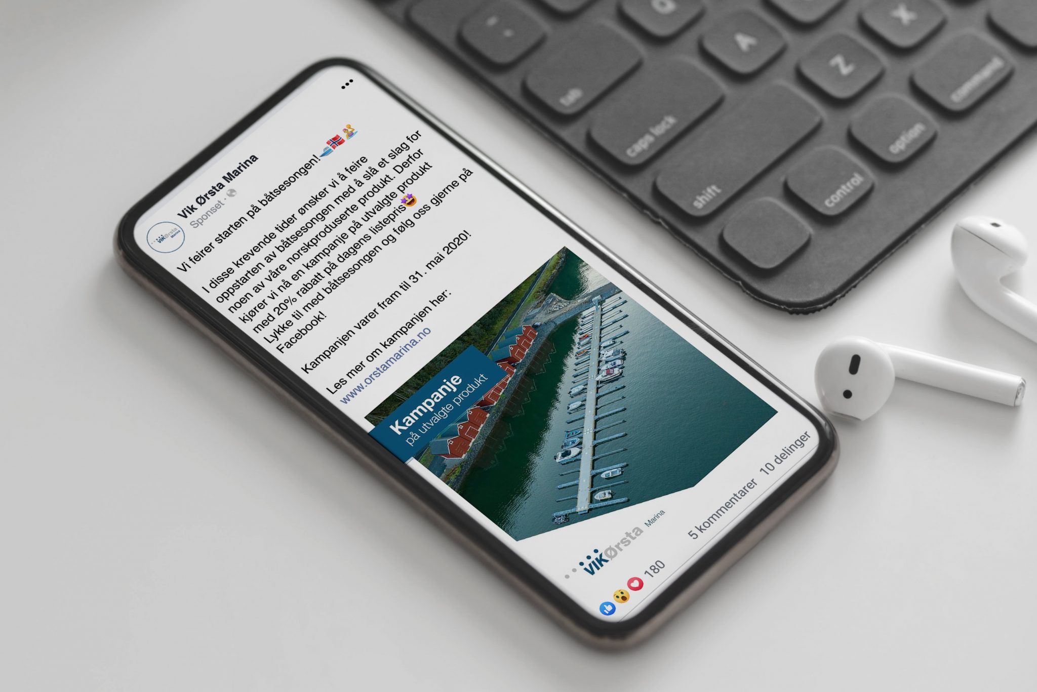 vik ørsta marina digital annonsering fantastiske osberget